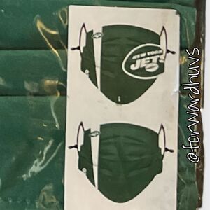 New York Jets NFL Gameday Adult Mask Set - 2 Pack